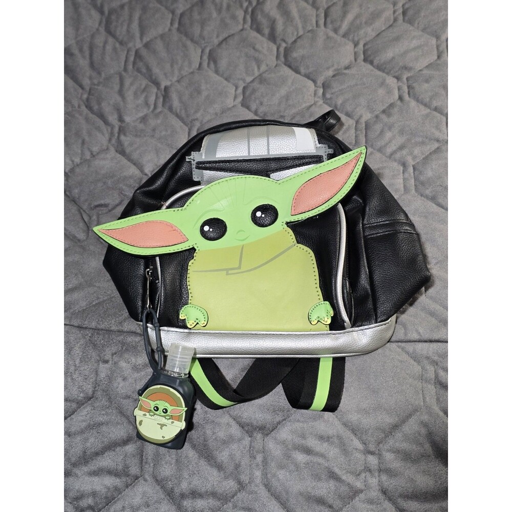 Star Wars Baby Yoda Grogu Mini Backpack & Hand Sanitizer Set